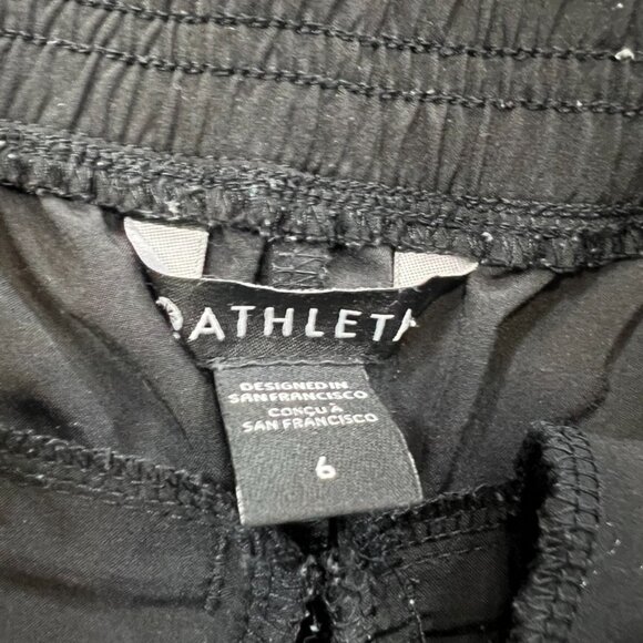 Athleta Brooklyn Jogger Women's Size 6, Black, Pull On, Comfort, Lightweight - Picture 7 of 14